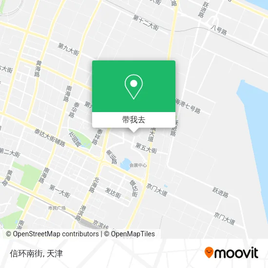 信环南街地图