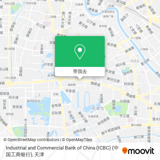 Industrial and Commercial Bank of China (ICBC) (中国工商银行)地图