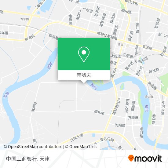 中国工商银行地图