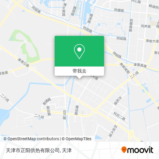 天津市正阳供热有限公司地图
