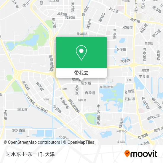 迎水东里-东一门地图