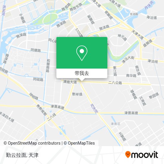 勤云拉面地图