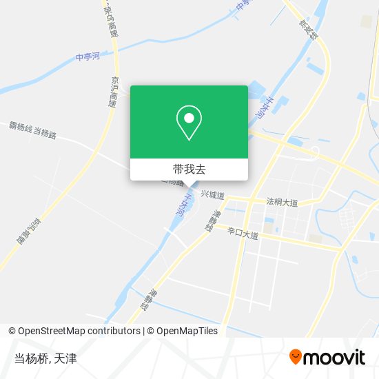 当杨桥地图
