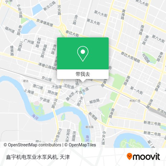鑫宇机电泵业水泵风机地图