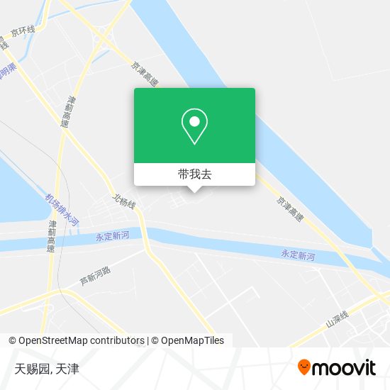 天赐园地图