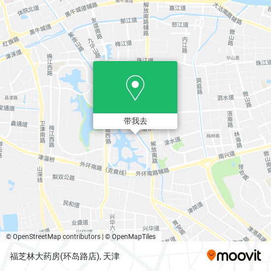 福芝林大药房(环岛路店)地图