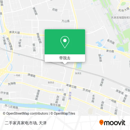 二手家具家电市场地图
