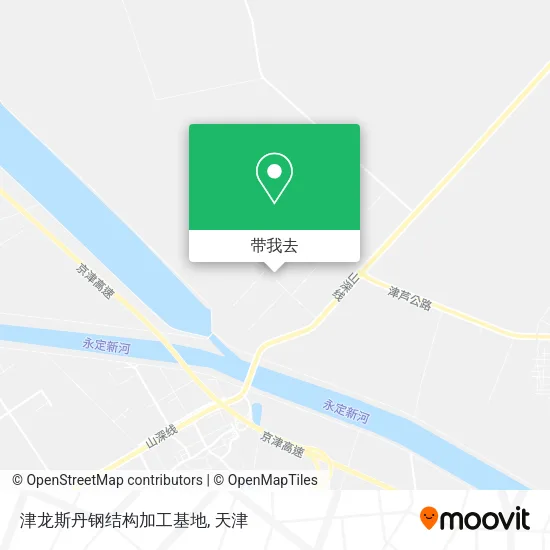 津龙斯丹钢结构加工基地地图