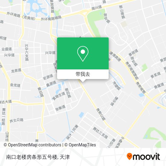 南口老楼房条形五号楼地图