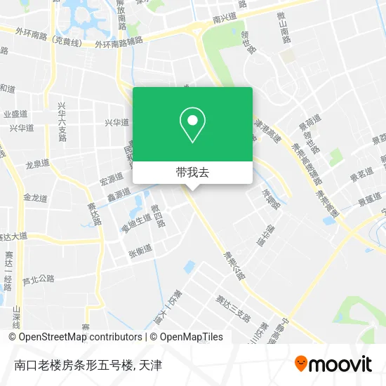南口老楼房条形五号楼地图