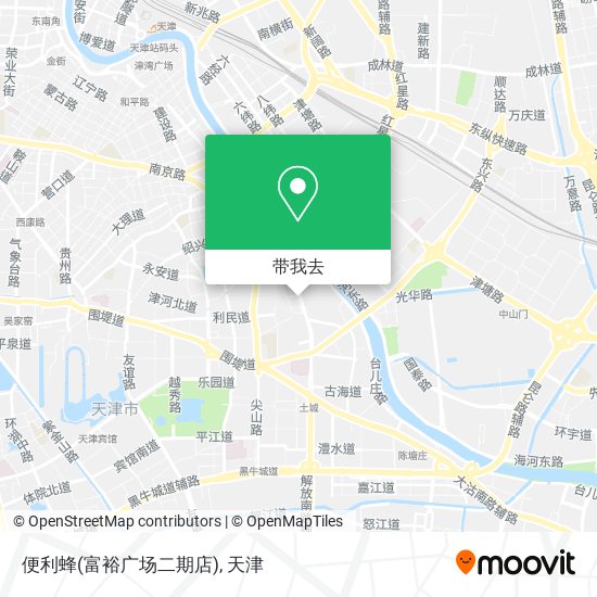 便利蜂(富裕广场二期店)地图