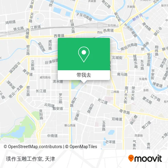 璞作玉雕工作室地图