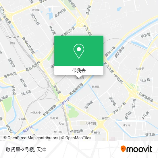 敬贤里-2号楼地图
