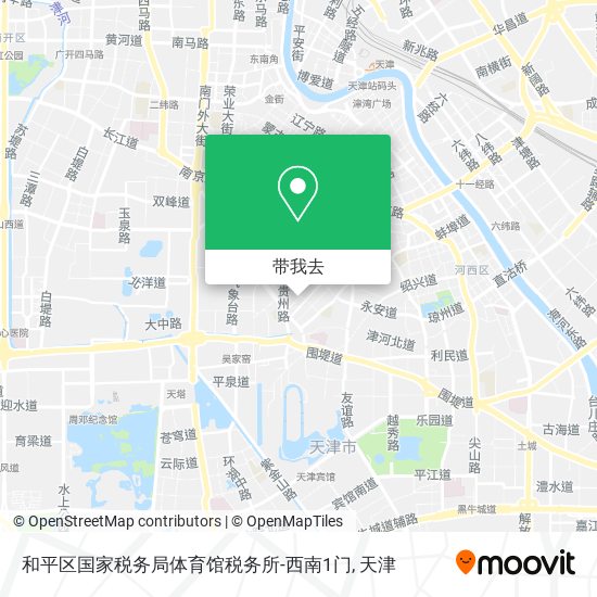 和平区国家税务局体育馆税务所-西南1门地图