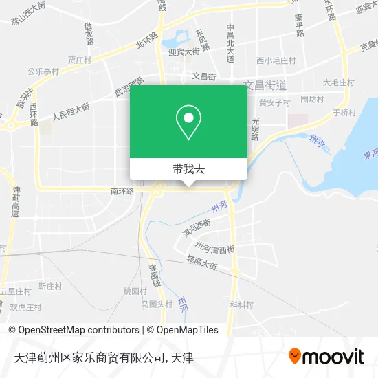 天津蓟州区家乐商贸有限公司地图