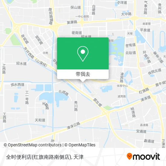 全时便利店(红旗南路南侧店)地图