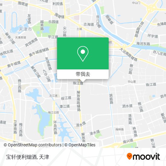 宝轩便利烟酒地图