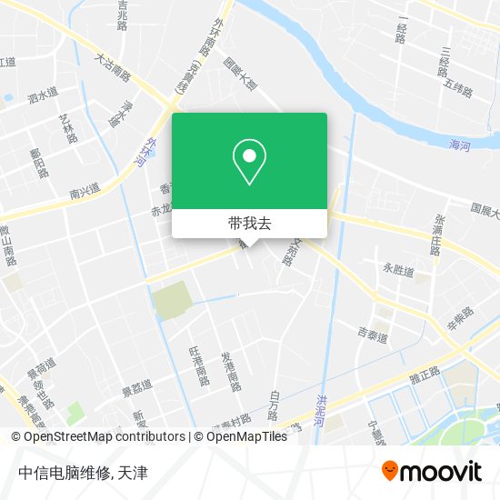 中信电脑维修地图