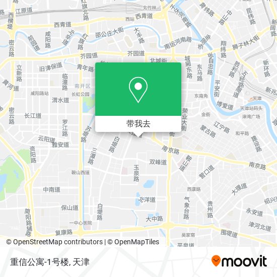 重信公寓-1号楼地图