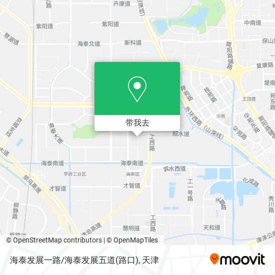 海泰发展一路/海泰发展五道(路口)地图