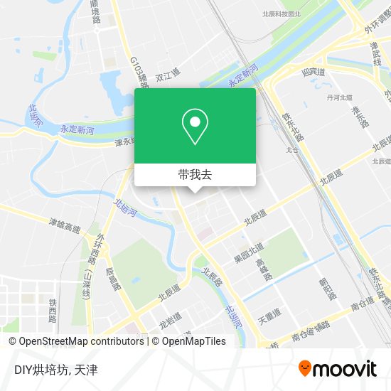 DIY烘培坊地图