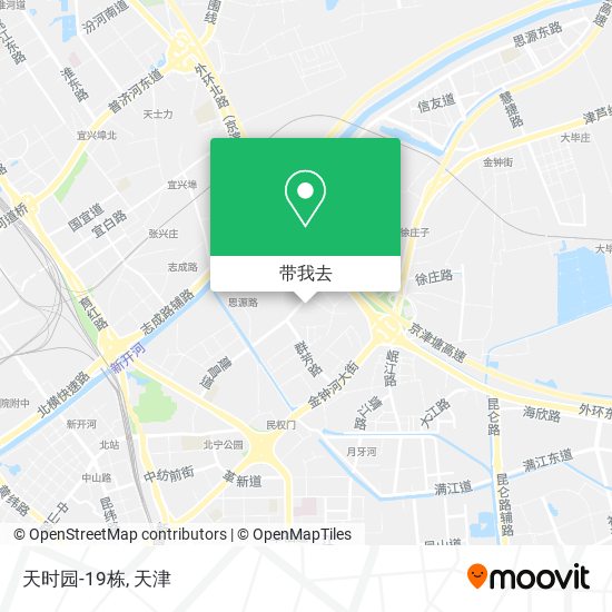 天时园-19栋地图