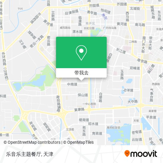 乐音乐主题餐厅地图