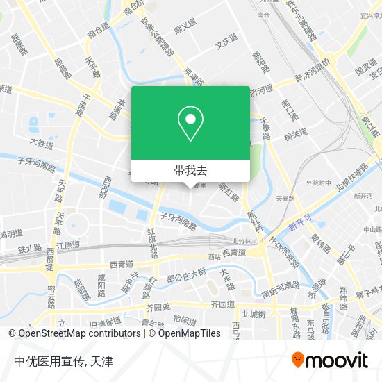 中优医用宣传地图