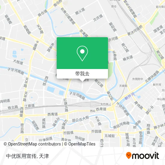 中优医用宣传地图