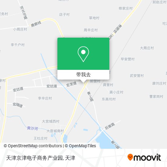 天津京津电子商务产业园地图