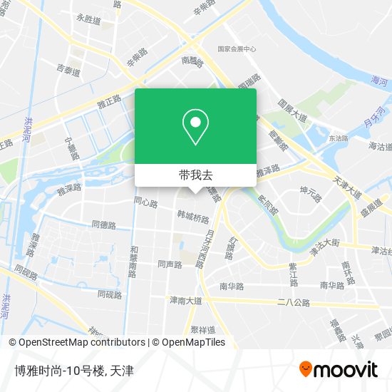 博雅时尚-10号楼地图