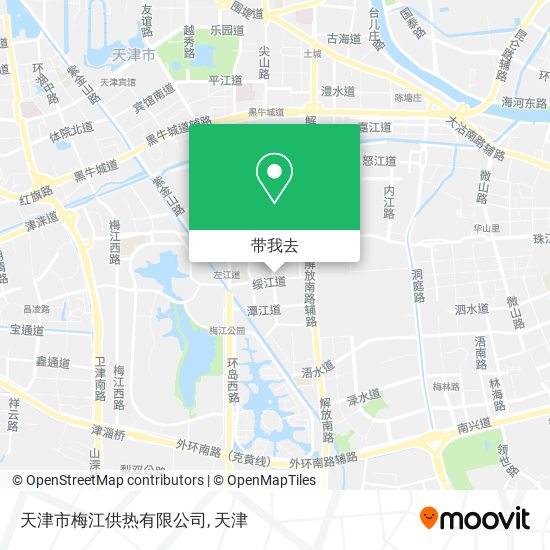 天津市梅江供热有限公司地图