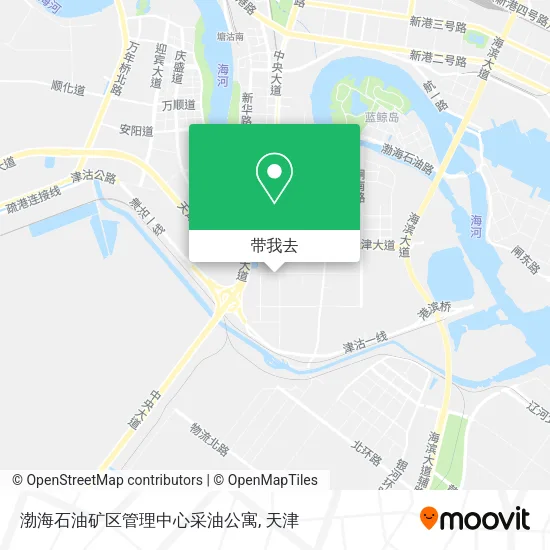 渤海石油矿区管理中心采油公寓地图