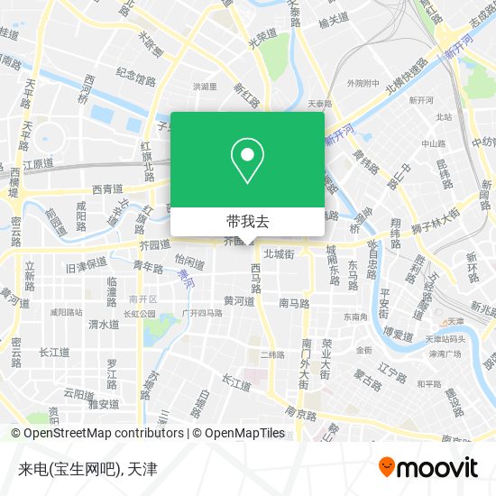 来电(宝生网吧)地图