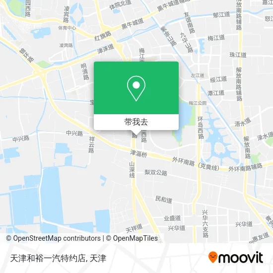 天津和裕一汽特约店地图