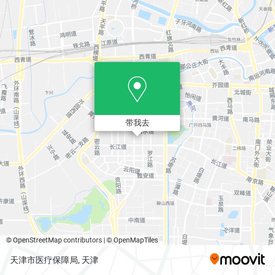 天津市医疗保障局地图