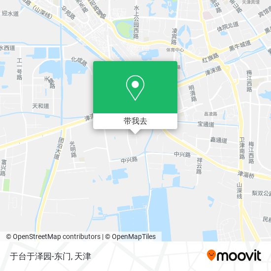 于台于泽园-东门地图