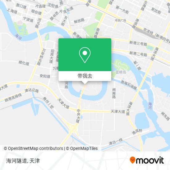 海河隧道地图