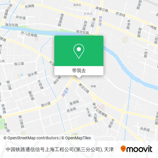 中国铁路通信信号上海工程公司(第三分公司)地图