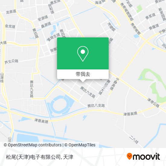 松尾(天津)电子有限公司地图