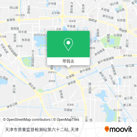 天津市质量监督检测站第六十二站地图