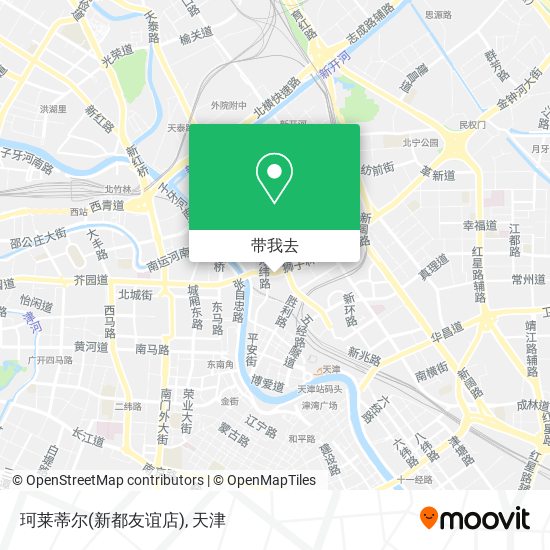 珂莱蒂尔(新都友谊店)地图