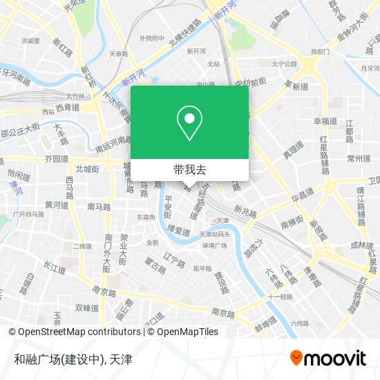 和融广场(建设中)地图