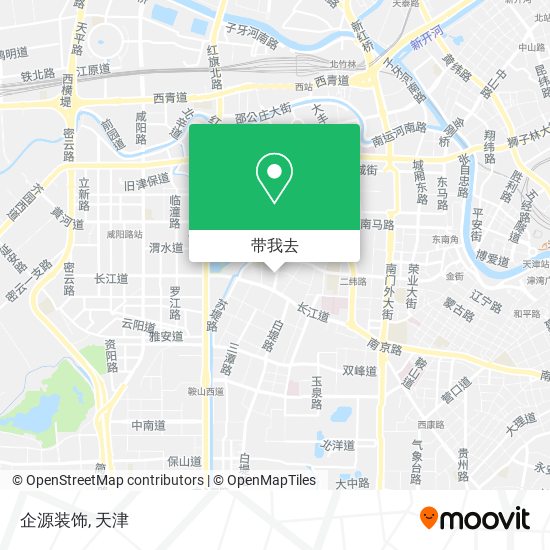 企源装饰地图