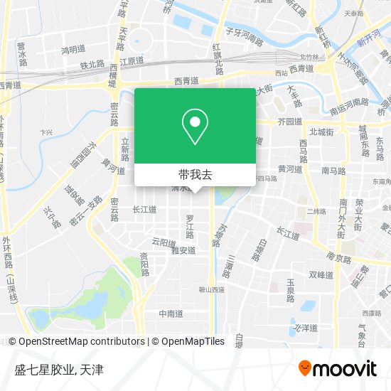 盛七星胶业地图