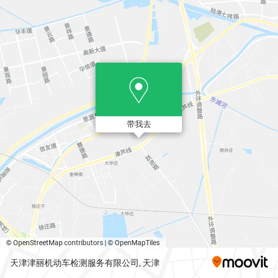 天津津丽机动车检测服务有限公司地图