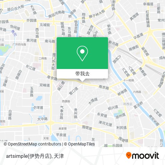 artsimple(伊势丹店)地图