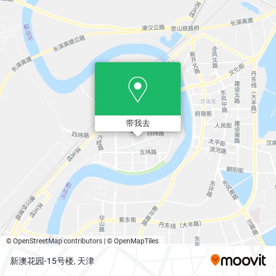 新澳花园-15号楼地图