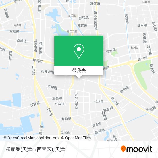 稻家香(天津市西青区)地图