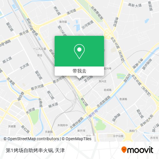 第1烤场自助烤串火锅地图